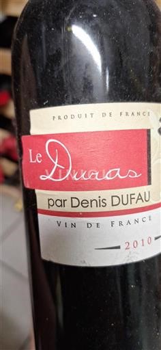 Sudoeste Gaillac Denis Dufau Le Duras 2010