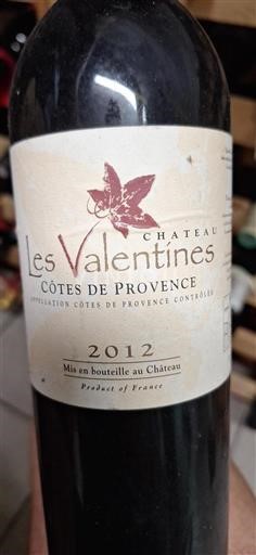 Provansa Côtes-de-Provence Les Valentines 2012