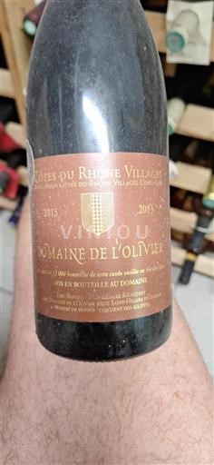 Valle del Rodano Côtes-du-rhône-villages Domaine L'Olivier 2015