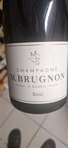 Champaña Champán M. Brugnon Sin añada