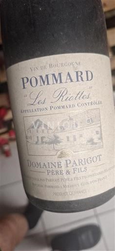 Borgoña Pommard Domaine Parigot Père & Fils Les Riattes 2006