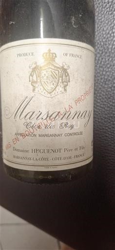 Bourgogne Marsannay Huguenot Père et Fils Clos du Roy 1991