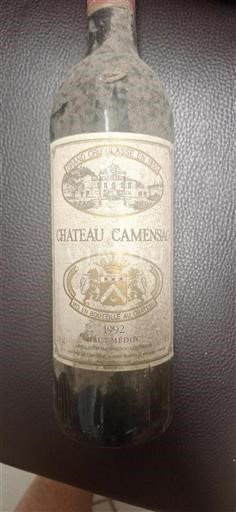 Burdeos Haut-Médoc Grand Cru Camensac 1992