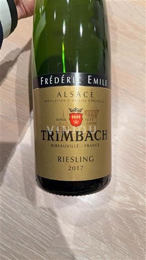 Elsass Grand Cru Trimbach Frédéric Emile 2017