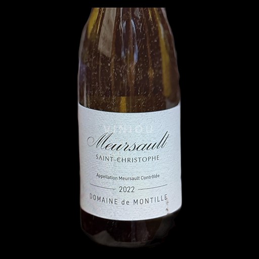 Borgogna Meursault Domaine Montille Saint-Christophe 2022