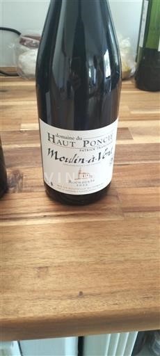 Beaujolais Moulin-à-vent Domaine Hautponcié Rochegrès 2022