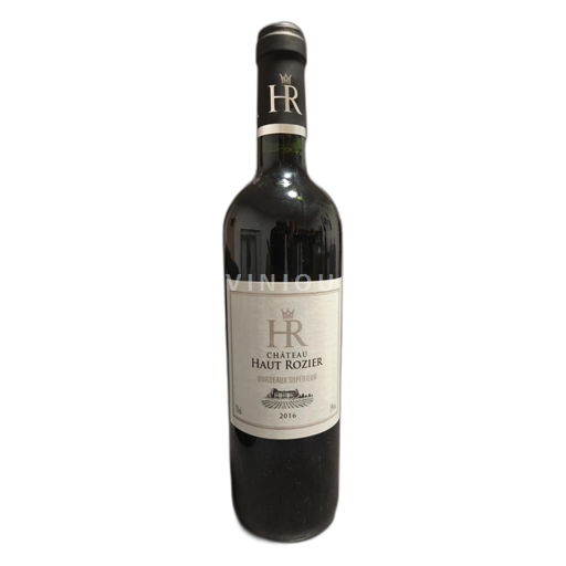 Vin Rouge sec Château Haut Rozier 2016 France Bordeaux Bordeaux supérieur AOC
