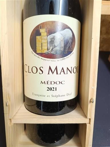 Bordeaux Médoc Clos Manou 2021