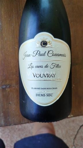 Valle del Loira Vouvray Jean-Paul Couamais Les caves de Félix Sin añada
