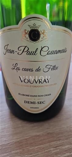 Údolí Loiry Vouvray Jean-Paul Couamais Les caves de Félix Neročník