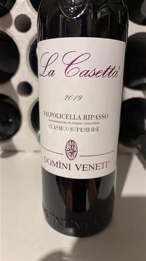 Vénétie Valpolicella Ripasso Domìni Veneti La Casetta 2019