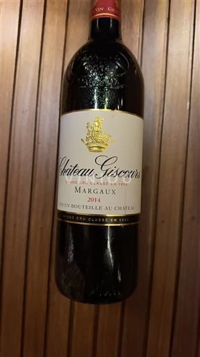 Bordeaux Margaux Grand Cru Château Giscours 2014