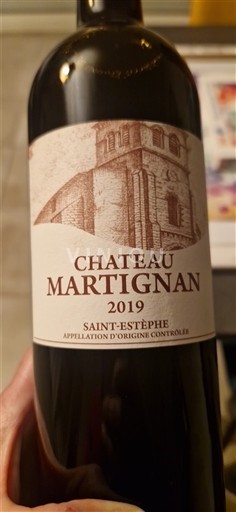 Burdeos Saint-Estèphe Château Martignan 2019
