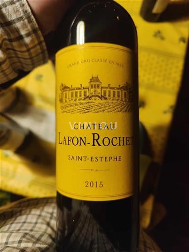 Bordeaux Saint-Estèphe Grand Cru Château Lafon-Rochet 2015