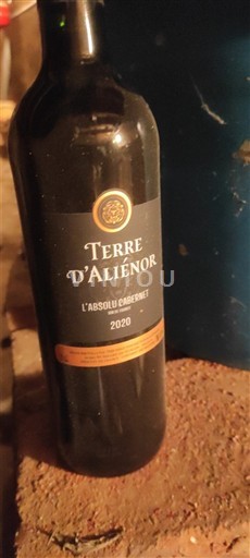 Bordeaux Terre Aliénor L'Absolu Cabernet 2020