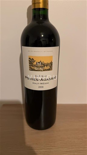 Bordeaux Haut-Médoc Château Pomiès-Agassac 2008