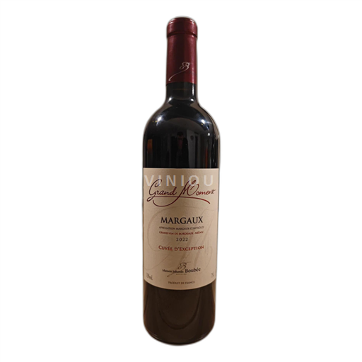 Bordeaux Margaux Maison Johanès Boubée d'Exception 2022
