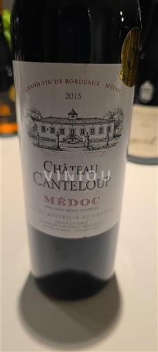 Bordeaux Médoc Château Canteloup 2015