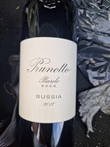 Piemonte Barolo Prunotto Bussia 2017