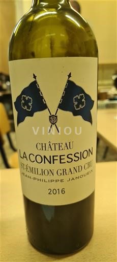Bordeaux Saint-Émilion Grand Cru Grand Cru Château La Confession 2016