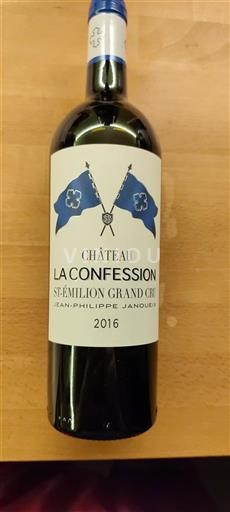 Bordoja Saint-Émilion Grand Cru Grand Cru Château La Confession 2016