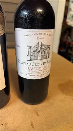 Bordeaux Haut-Médoc Château Croix de Labrie Boisé 2016