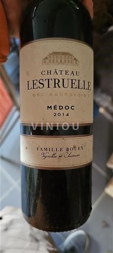 Bordeaux Médoc Cru Bourgeois Château Lestruelle 2014