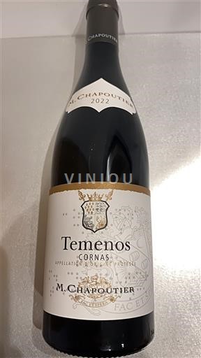 Rhône-dalen Cornas M. Chapoutier Temenos 2022