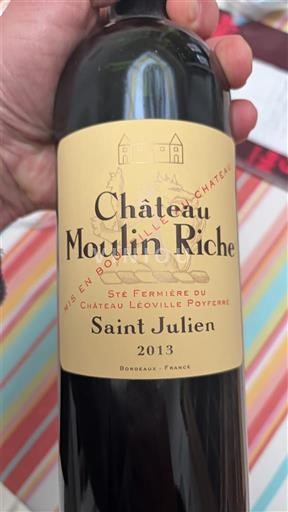 Bordoja Saint-Julien Château Moulin Riche 2013