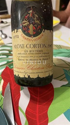 Borgoña Aloxe-Corton Domaine Christian Perin Les Boutières 1997
