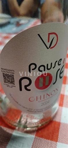 Loire Valley Chinon Pause Rosé 2024