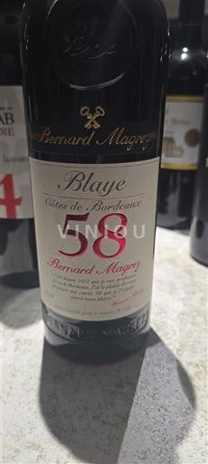 Burdeos Blaye-Côtes de Burdeos Bernard Magrez 58 2019