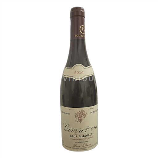 Borgoña No especificado Clos Marolle Sin añada