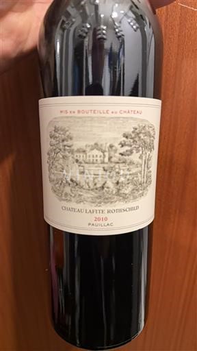 Bordeaux Pauillac Grand Cru Château Lafite Rothschild 2010