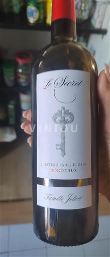 Bordeaux Château Saint-Florin Le Secret Niet-geïntegreerd