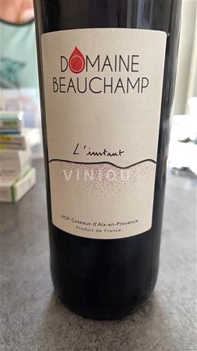Provence Coteaux d'Aix-en-Provence Domaine Beauchamp L'instant Icke årgångsbetecknad