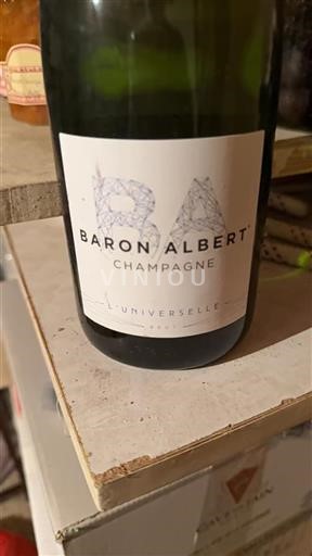Champaña Champán Baron Albert L'Universelle Sin añada