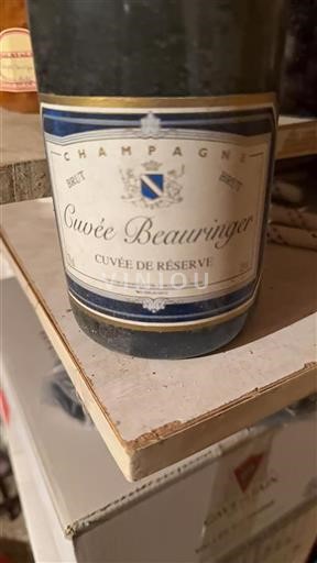 Champaña Champán Cuvée Beauringer Sin añada