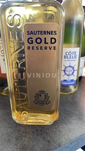Bordeaux Sauternes Filhot Gold Reserve 2010