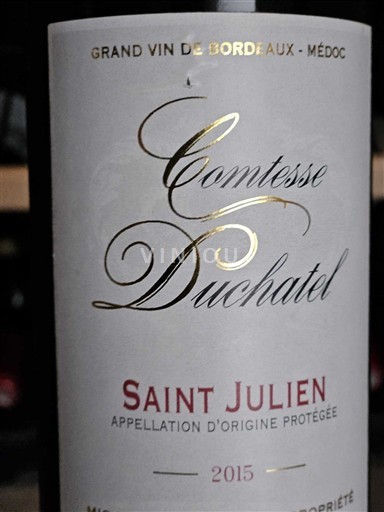 Bordoja Saint-Julien Comtesse Duchatel 2015