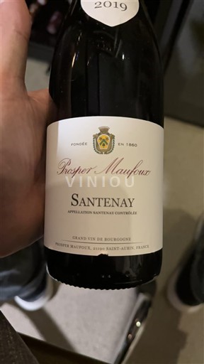 Burgundy Santenay Prosper Maufoux 2019