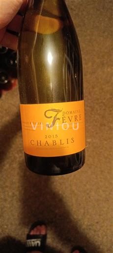 Bourgogne Chablis Domaine Fèvre 2015