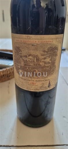 Bordéus Pauillac Premier Cru Château Lafite Rothschild 1983