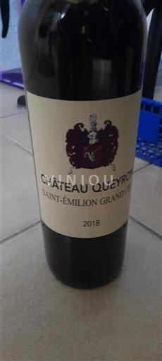 Bordéus Saint-Émilion Grand Cru Grand Cru Château Queyron 2018