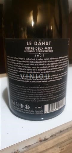 Bordeaux Entre-Deux-Mers Le Dahut 2022