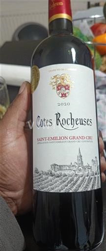 Bordeaux Saint-Émilion Grand Cru Grand Cru Côtes Rocheuses 2020
