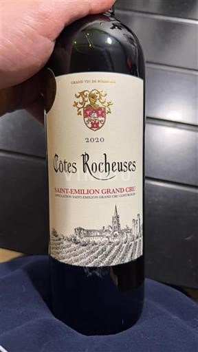 Bordo Сент-Емилион Гранд Кру Grand Cru Côtes Rocheuses 2020
