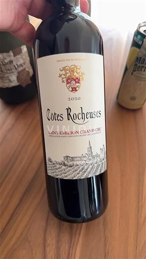 Bordeaux Saint-Émilion Grand Cru Grand Cru Côtes Rocheuses 2020