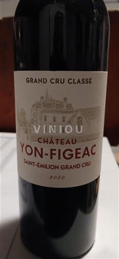 Bordeaux Saint-Émilion Grand Cru Château Yon-Figeac 2020