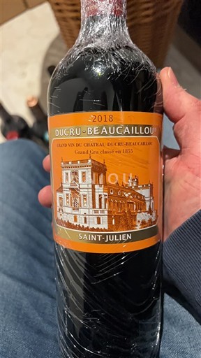 Bordéus Saint-Julien Grand Cru Château Ducru-Beaucaillou 2018